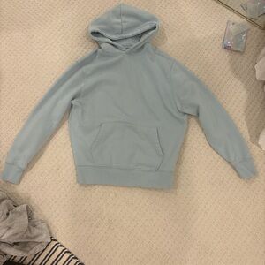 Old Navy Pale Blue Hooded Sweatshirt
